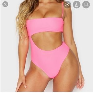 Frankies bikini Carter hot pink small